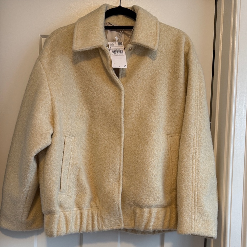 Mango bomber jacket